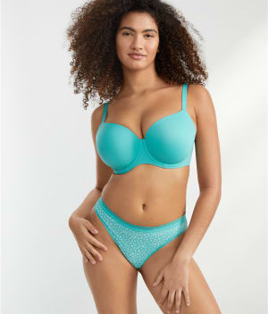 The Easy Everyday Cotton Thong: undefined