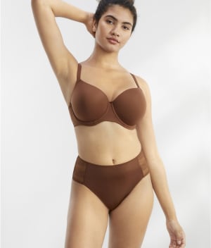 The Everyday Lace Hi-Cut Brief: undefined