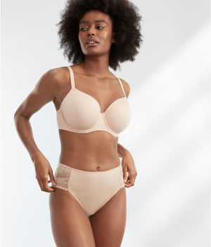 The Everyday Lace Hi-Cut Brief: undefined