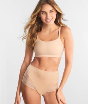 The Smoothing High-Waist Brief: undefined