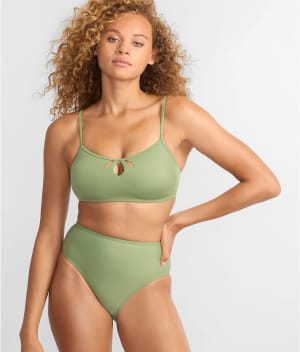 Cut-Out Bikini Top: undefined