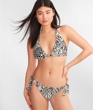 Cheeky Side Tie Bikini Bottom: undefined