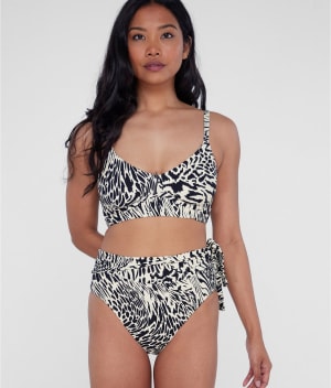 Sash Fold-Over Bikini Bottom: undefined