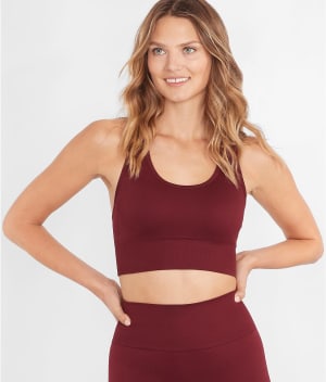 Seamless Rib Bra: undefined