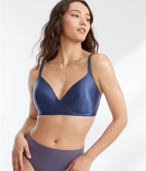 Future Foundation Wire-Free Plunge T-Shirt Bra: undefined