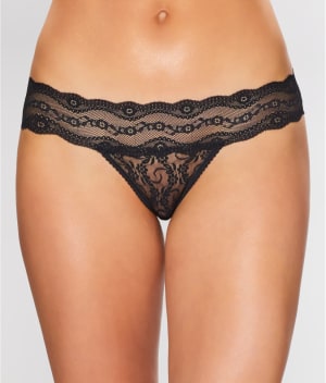 Lace Kiss Thong: undefined