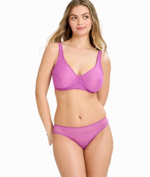 Allover Lace Bikini: undefined