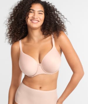 Comfort Chic Back Smoothing T-Shirt Bra: undefined