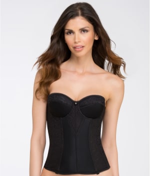 Colette Lace Strapless Bustier: undefined