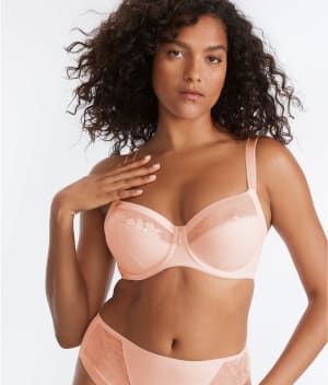 Illusion Side Support Bra: undefined