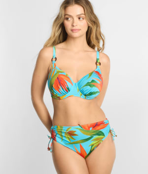Pichola High-Waist Bikini Bottom: undefined
