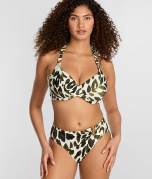 Cabo Verde Halter Bikini Top: undefined