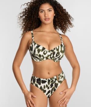 Cabo Verde Wrap Full Cup Bikini Top: undefined