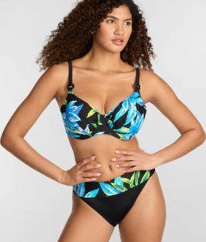 Talm Beach Gather Full Cup Bikini Top: undefined
