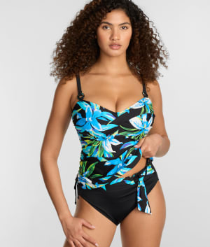 Talm Beach High-Waist Bikini Bottom: undefined