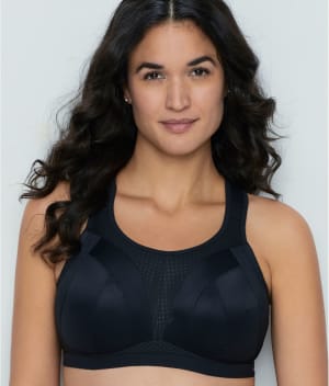 Dynamic High Impact Wire-Free Sports Bra: undefined