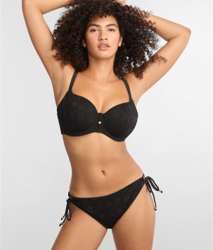 Nomad Nights Side Tie Bikini Bottom: undefined