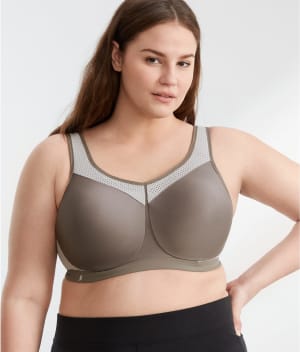 High Impact Seamless Underwire Sports Bra: undefined