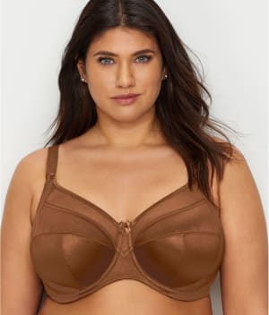 Keira Satin Side Support Bra: undefined