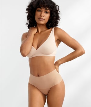 BreatheSoft High-Waist Thong: undefined