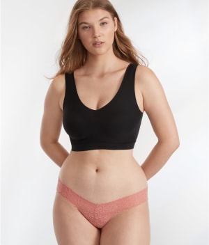 Daily Lace Low Rise Thong 1-Pack: undefined