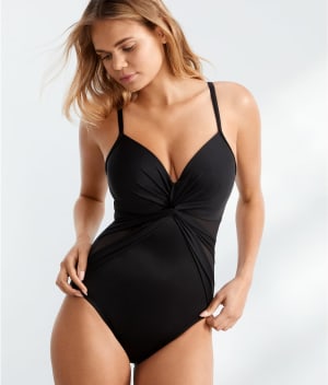 Network News Belle Underwire One-Piece: undefined