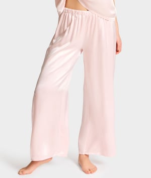 Mya Satin Crop Pants: undefined