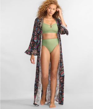 Kashmir Paisley Cover-Up: undefined