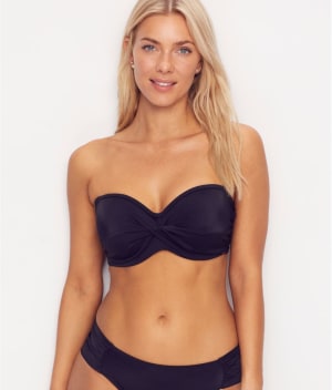 Anya Riva Underwire Bandeau Bikini Top: undefined