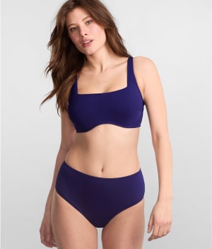 Azzuro Gina Crop Underwire Bikini Top: undefined