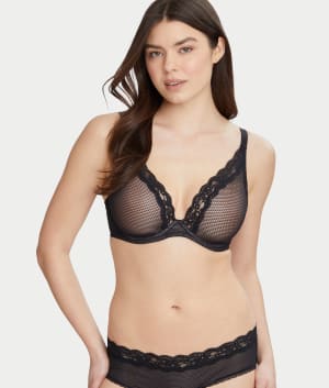 Brooklyn Plunge T-Shirt Bra: undefined