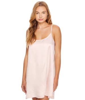 Allie Satin Chemise: undefined