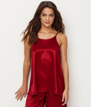 Anne Satin Sleep Cami Top: undefined