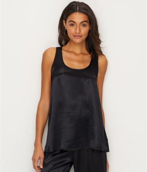 Laura Satin Tank: undefined