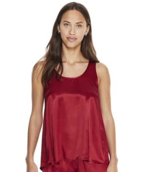 Laura Satin Tank: undefined