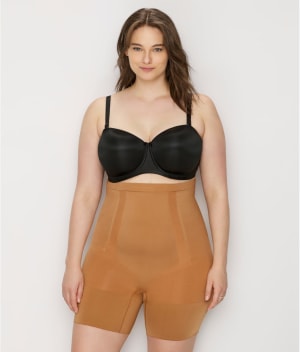 Plus Size OnCore Firm Control High-Waist Thigh Shaper: undefined