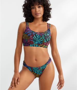 Panama Palms Kylie Hipster Bikini Bottom: undefined