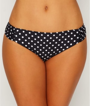 Black Dot Femme Fatale Bikini Bottom: undefined