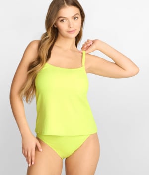 Pacifica Coralie Underwire Tankini Top: undefined