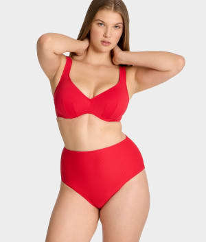 Jennifer Plunge Bikini Top: undefined