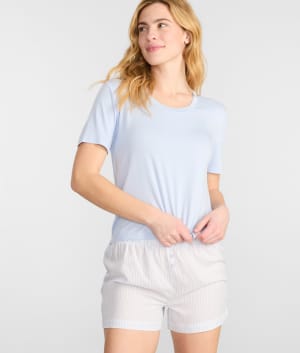 Sleep T-Shirt & Boxer Pajama Set: undefined
