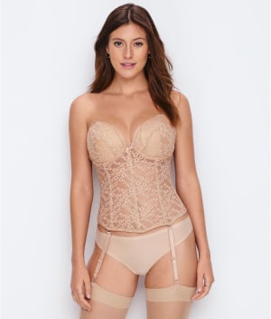 Lacey Strapless Bustier: undefined