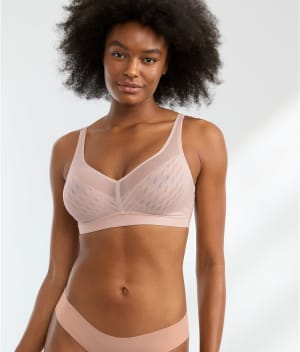 Elevated Allure Wire-Free Bra: undefined
