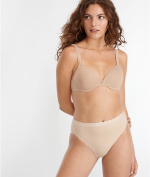 Understated Cotton Hi-Cut Brief: undefined