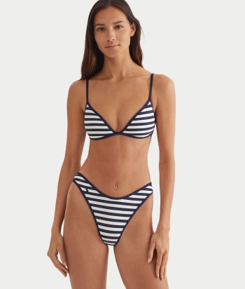 White / Navy