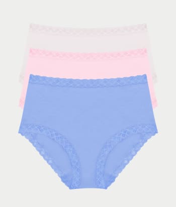 Blue Iris / Soft Mulberry / Mink