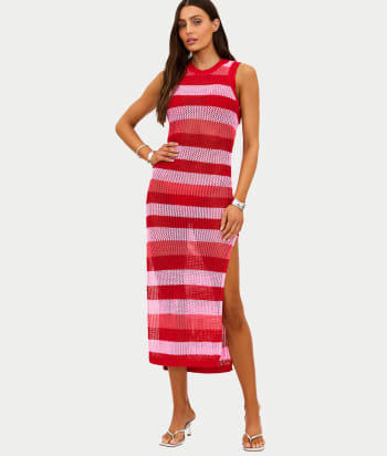 Ruby Stripe Crochet