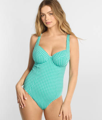 Green Gingham