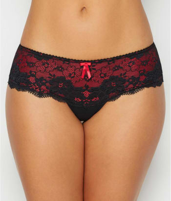 Black / Scarlet