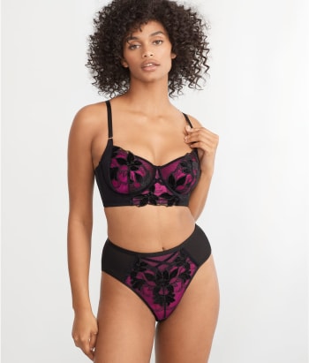 Black / Fuchsia